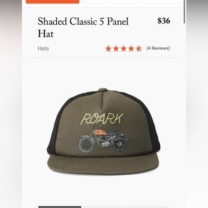 Shaded Classic 5 Panel Hat